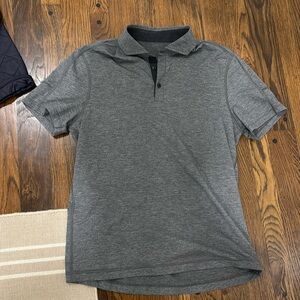 Lululemon large grey polo shirt